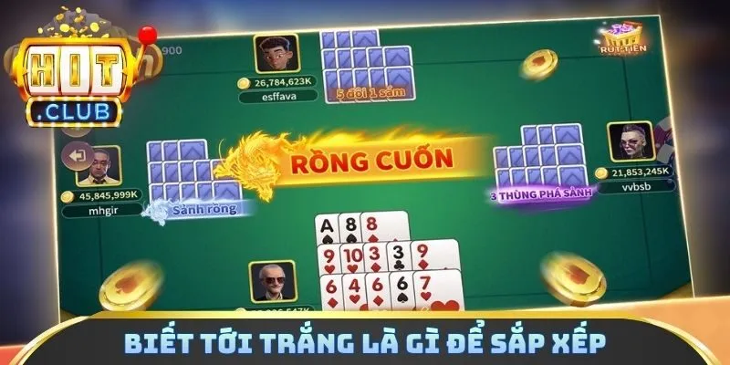 Biết tới trắng là gì để sắp xếp