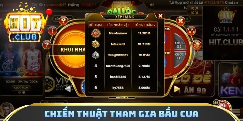 Chiến thuật tham gia bầu cua