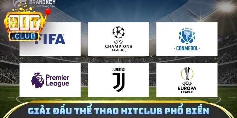 Giải đấu thể thao Hitclub phổ biến
