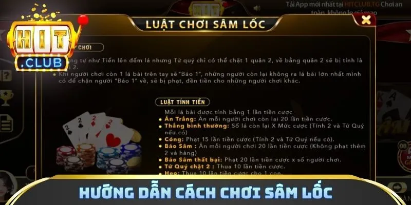 Hướng dẫn cách chơi Sâm lốc